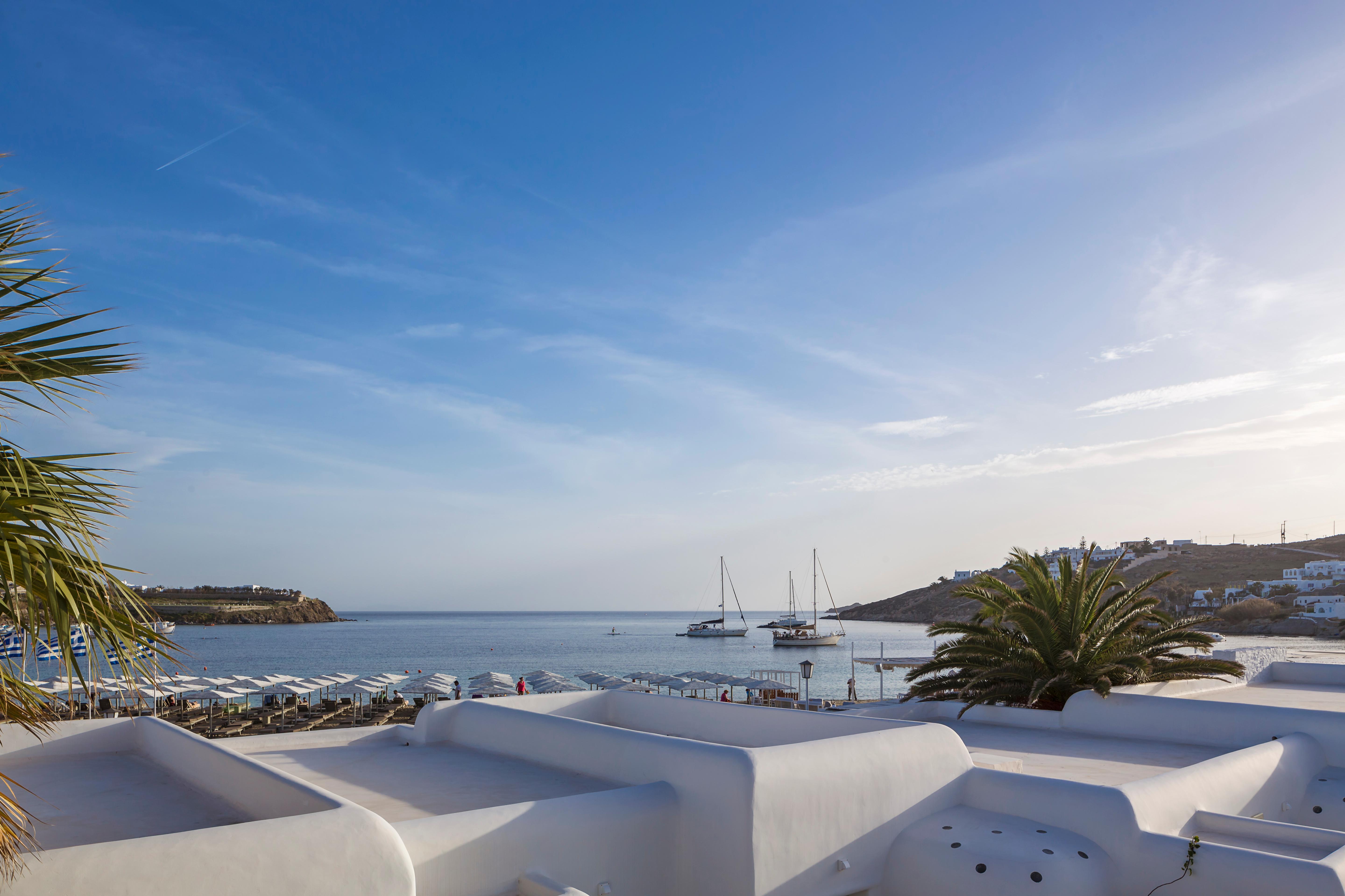 Mykonos Ammos Hotel - Small Luxury Hotels Of The World Орнос Экстерьер фото